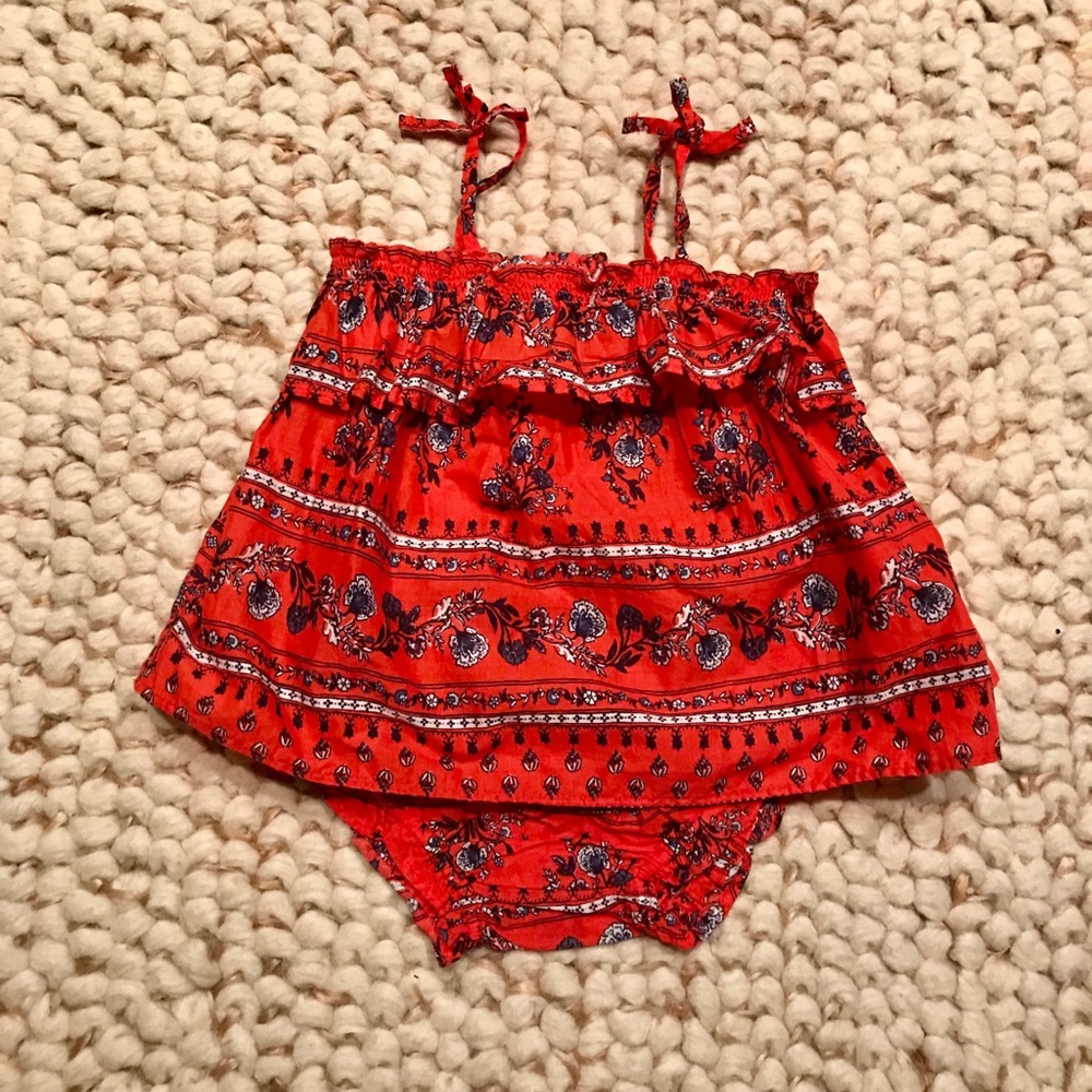 NWT Baby tank and bloomers set